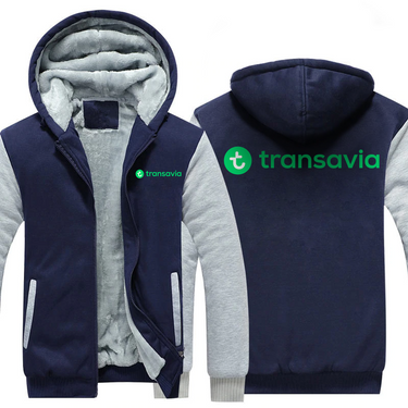 TRANSAVIA AIRLINES JACKETS FLEECE SWEATSHIRT